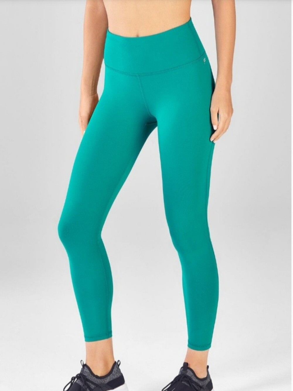 Fabletics Define PowerHold High-Waisted 7/8 Legging in Lagoon Sz XL - Picture 2 of 4